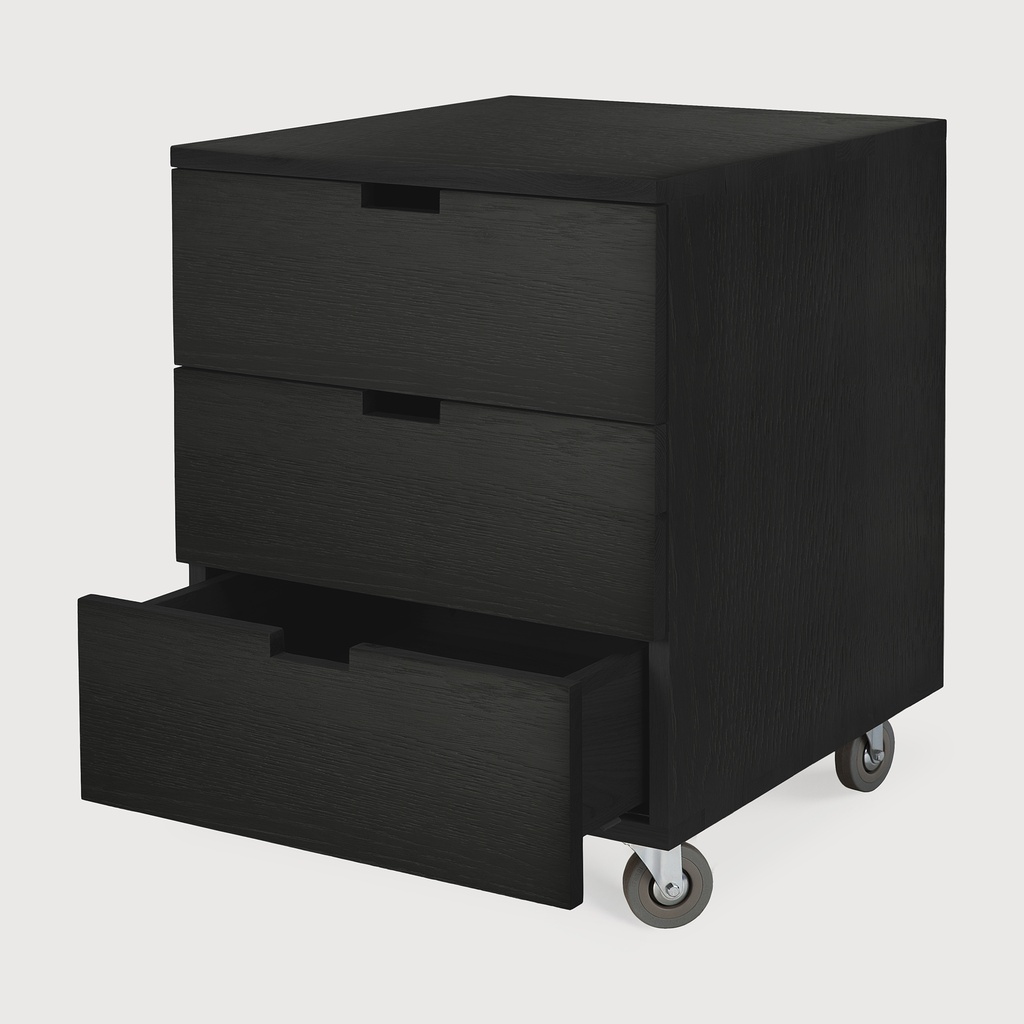 Billy black drawer unit | Live Light